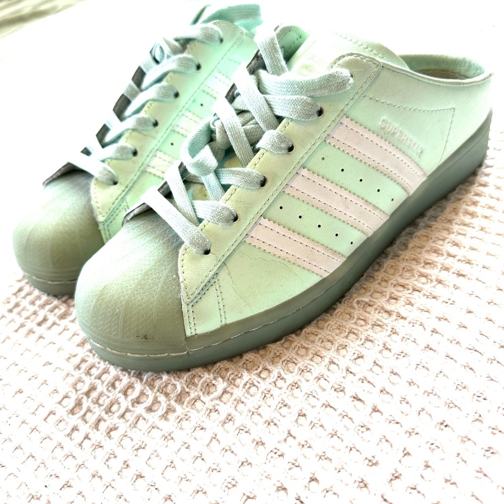 Green Adidas Sneakers
